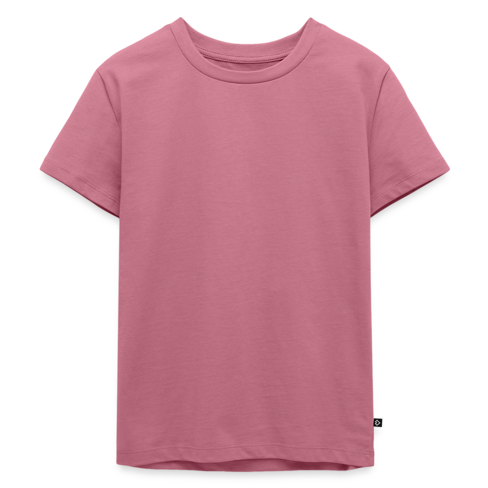 Herzfarben Kinder T-Shirt „I Got It From My Mom“ – Kindershirt aus 100 % Baumwolle (2–8 Jahre) - Mauve