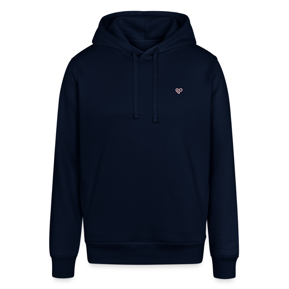 Hoodie „Smile You Can’t Kill Them All“ – Statement Hoodie aus Bio Baumwolle - Navy