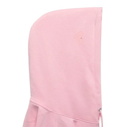 Hoodie „Bonjour, mon amour“ 🥐 | Bio-Baumwolle | Französischer Style - Hellrosa