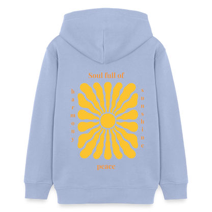 Soul full of Sunshine Kinder Hoodie – Sonnenschein, Harmonie & Peace 🌞 - Sky