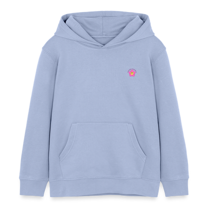 See the Good Kinder Hoodie – Bunter Bio Hoodie mit Regenbogen & Blumen 🌸🌈☀️ - Sky