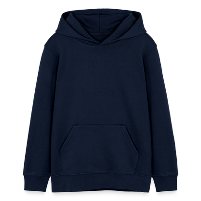 Kinder Hoodie „Jingle All The Way“ – aus 100 % Bio-Baumwolle | 9 - 13 Jahre - Navy