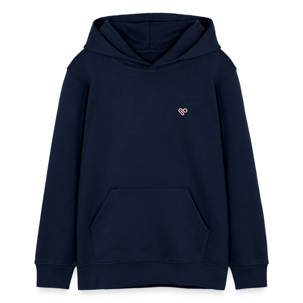 Kinder Hoodie – „Do it for Fun“ – aus 100% Bio-Baumwolle / 9 - 13 Jahre - Navy