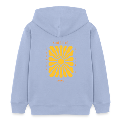 Soul full of Sunshine Kinder Hoodie – Sonnenschein, Harmonie & Peace 🌞 - Sky