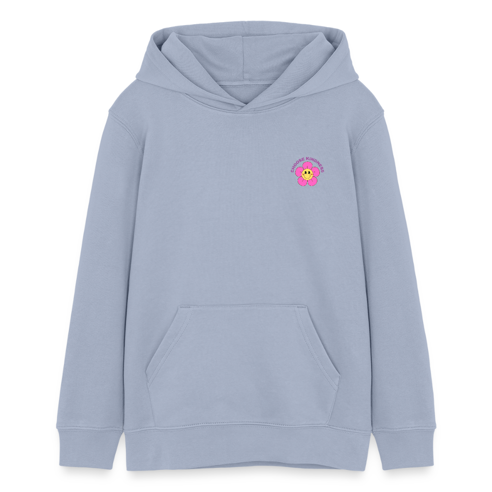 See the Good Kinder Hoodie – Bunter Hoodie mit Regenbogen & Blumen 🌸🌈☀️ - Lavendel-Violett