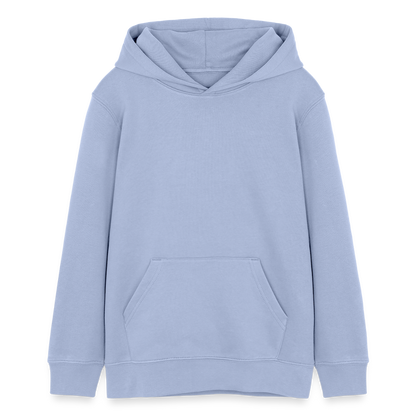 Kinder Hoodie „Dear Santa Define ‘Good’“ – aus 100 % Bio-Baumwolle | 9 - 13 Jahre - Sky