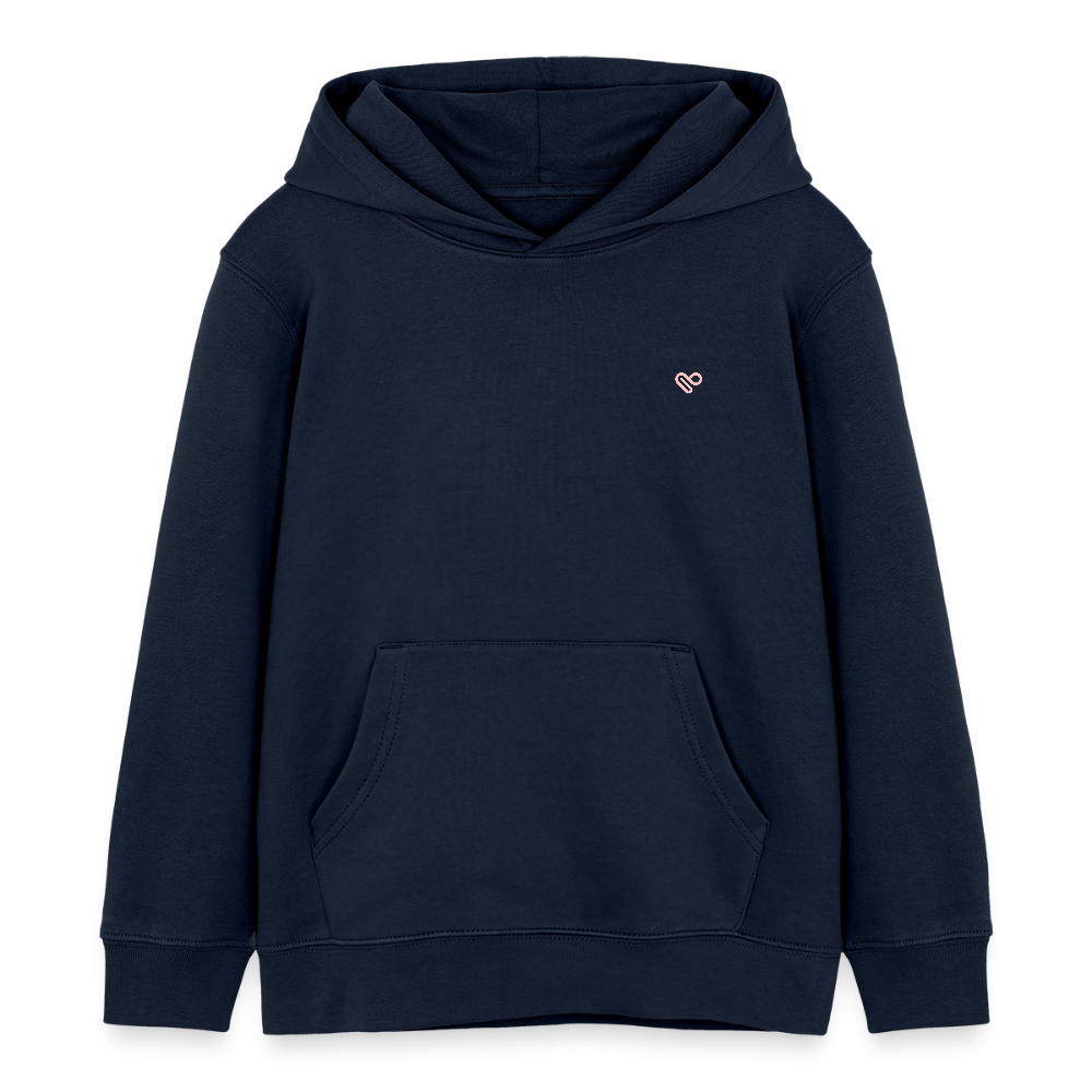 Kinder Hoodie – „Do it for Fun“ – aus 100% Bio-Baumwolle / 3-8 Jahre - Navy