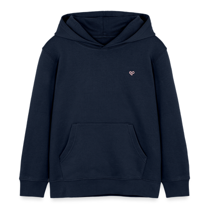 Kinder Hoodie – „Do it for Fun“ – aus 100% Bio-Baumwolle / 3-8 Jahre - Navy