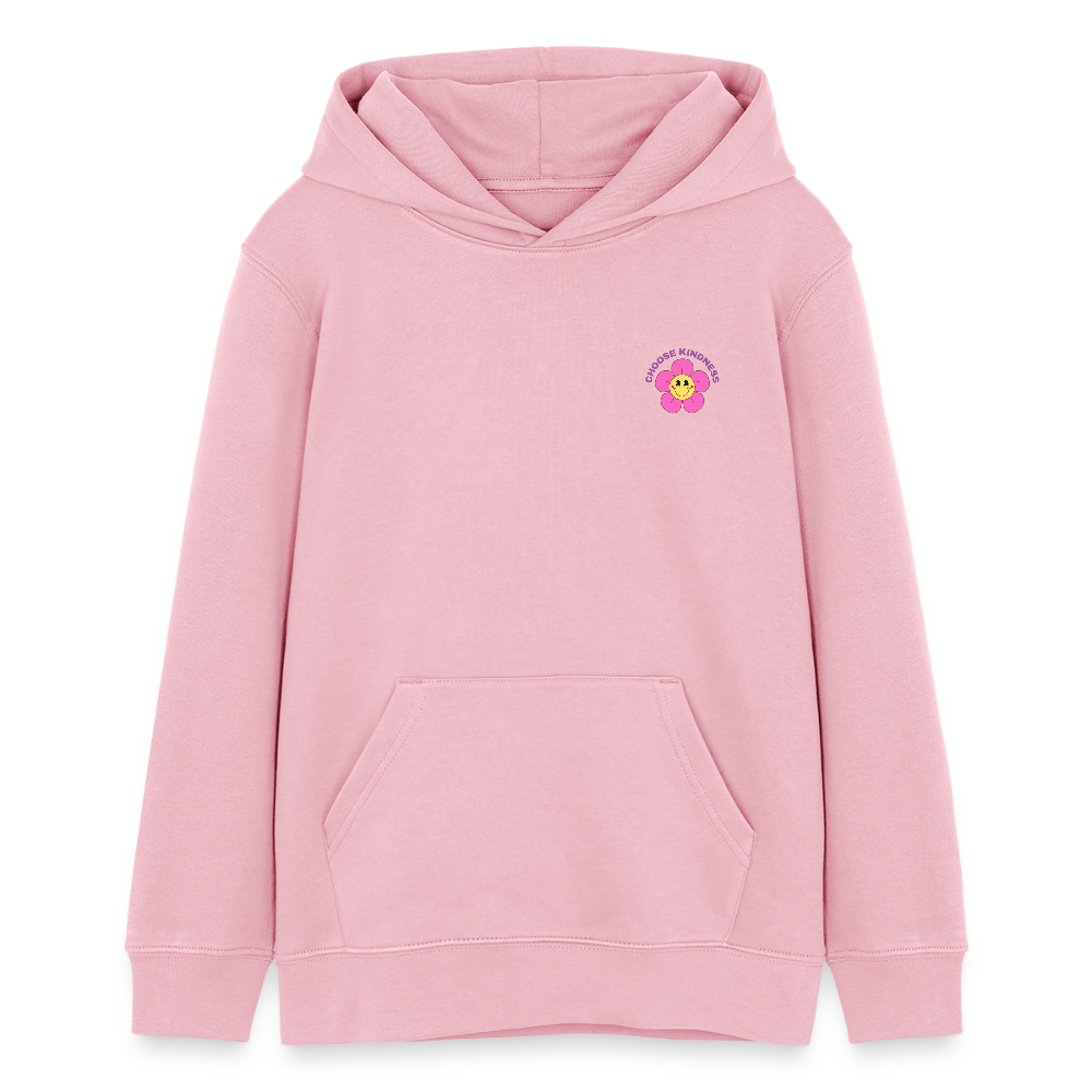 See the Good Kinder Hoodie – Bunter Hoodie mit Regenbogen & Blumen 🌸🌈☀️ - Hellrosa