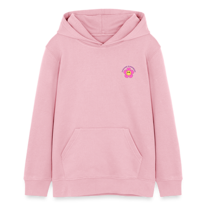 See the Good Kinder Hoodie – Bunter Hoodie mit Regenbogen & Blumen 🌸🌈☀️ - Hellrosa