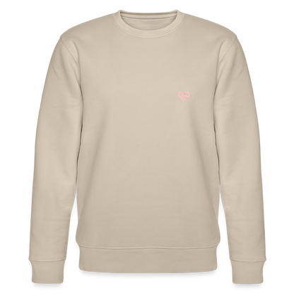 Sweatshirt „OH LA LA“ – Statement Sweat aus 100 % Bio-Baumwolle - Beige