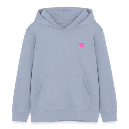 See the Good Kinder Hoodie – Bunter Bio Hoodie mit Regenbogen & Blumen 🌸🌈☀️ - Lavendel-Violett