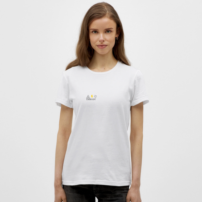 Love Loud Be True T-Shirt – Buntes Statement Shirt | Positives Lifestyle Design mit Symbolen & Power - Weiß