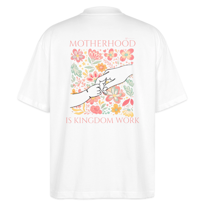 Motherhood is Kingdom Work Damen T-Shirt - Weiß
