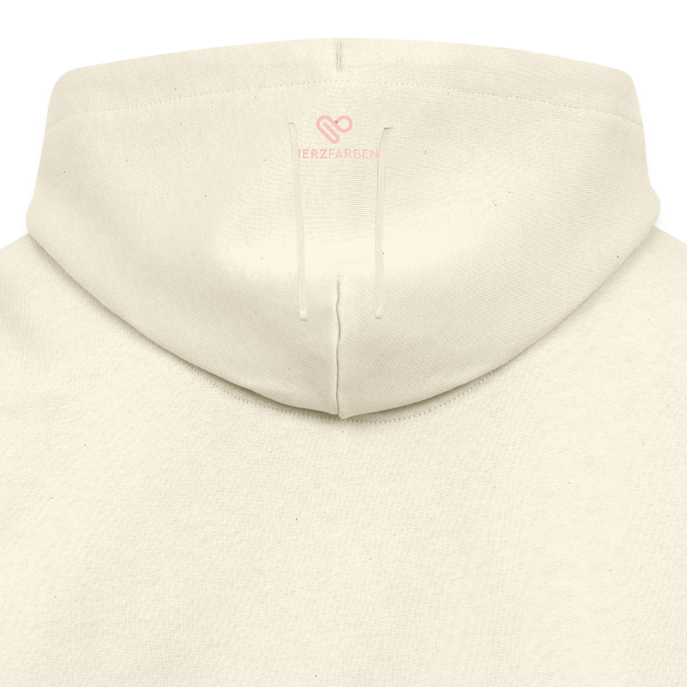 Hoodie „Little Christmas Blessing“ 🎄 | Weihnachten | 100% Bio-Baumwolle - Weißgrau