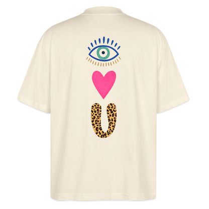 Eye Love You Damen T-Shirt - Natur