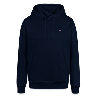 Hoodie „Smile You Can’t Kill Them All“ – Statement Hoodie aus Bio Baumwolle - Navy