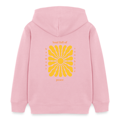 Soul full of Sunshine Kinder Hoodie – Sonnenschein, Harmonie & Peace 🌞 - Hellrosa