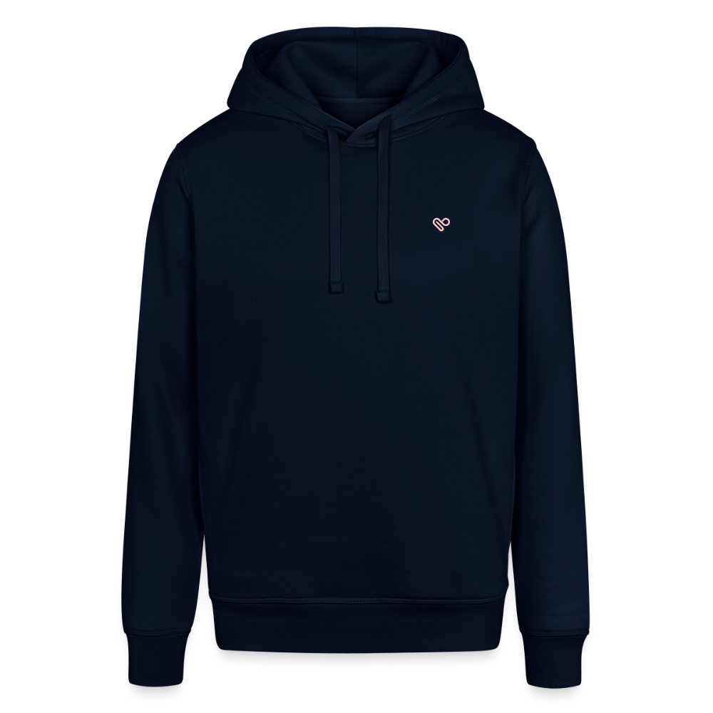 Hoodie „Smile You Can’t Kill Them All“ – Statement Hoodie aus Bio Baumwolle - Navy