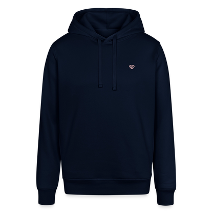 Hoodie „Smile You Can’t Kill Them All“ – Statement Hoodie aus Bio Baumwolle - Navy