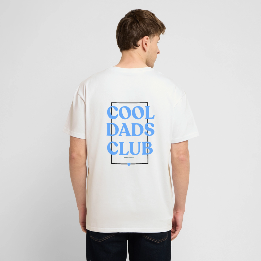 Cool Dads Club T-Shirt aus 100 % Bio-Baumwolle | Nachhaltiges Papa Shirt - Weiß