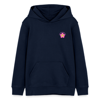 See the Good Kinder Hoodie – Bunter Hoodie mit Regenbogen & Blumen 🌸🌈☀️ - Navy