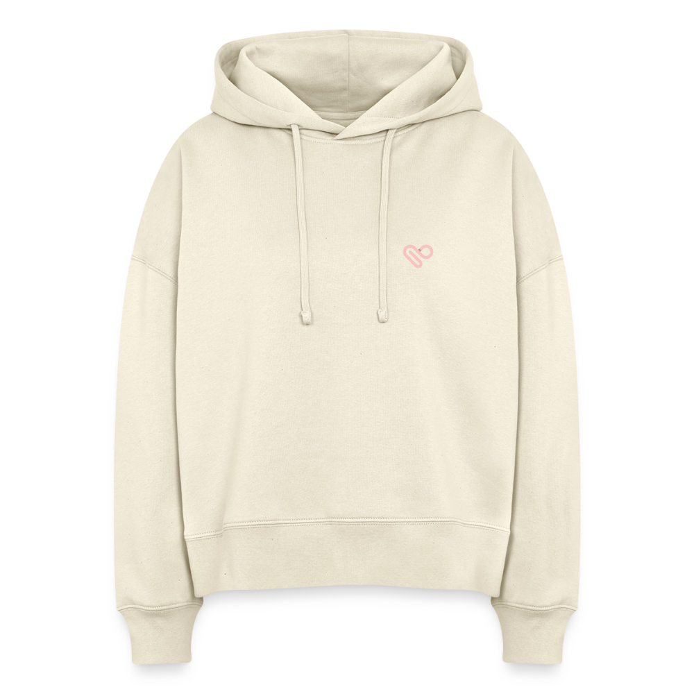 Hoodie „If life gives you lemons“ – Zitronen Hoodie aus 100% Bio-Baumwolle & vegan - Natur